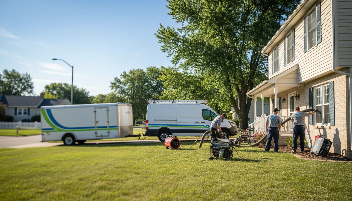 Flooded Basement Restoration And Cleanup With Repair in Fredonia, ND near me